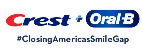 Crest and oral-b logo link