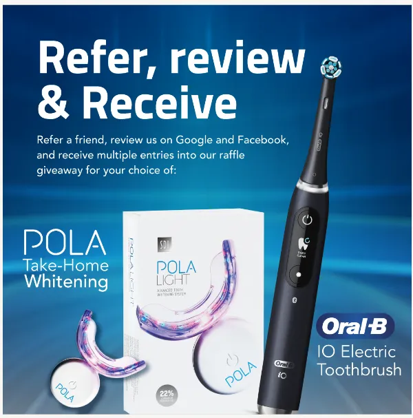 Refer, review and receive special offer
